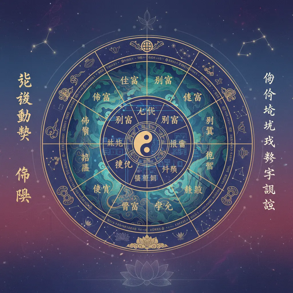 紫微鬥數 - 命盤