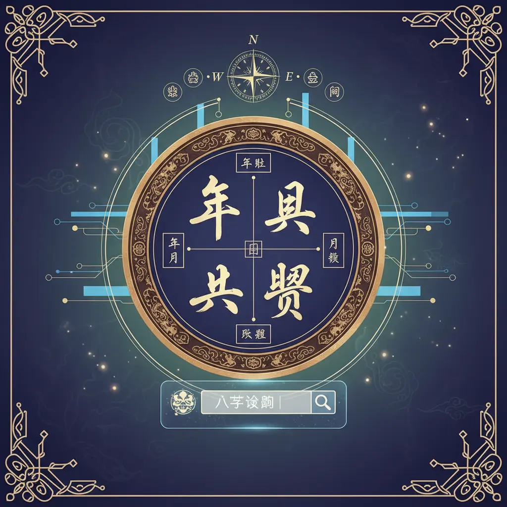 八字查詢 - 命盤
