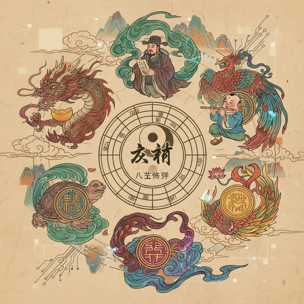 八字命評 - 六神