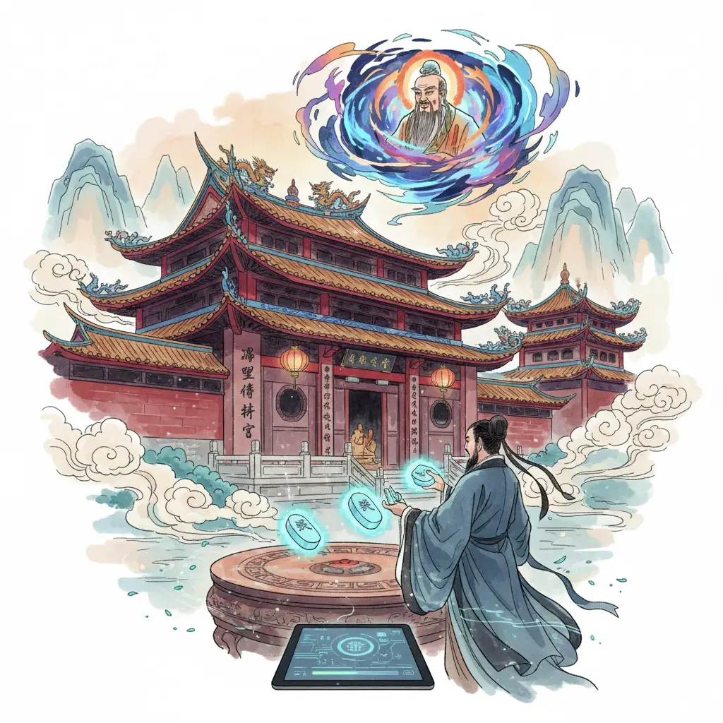 道教問神 - 埔里恆吉宮