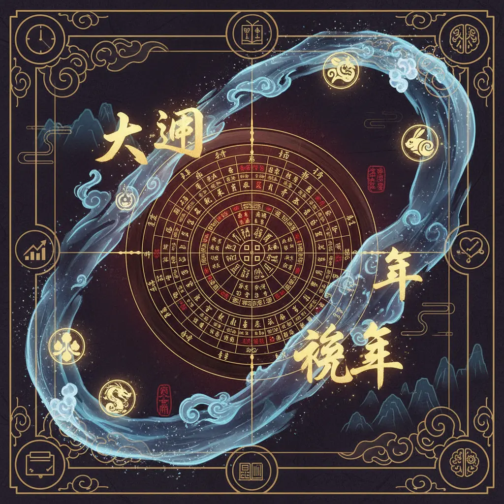 八字盤 - 大運流年