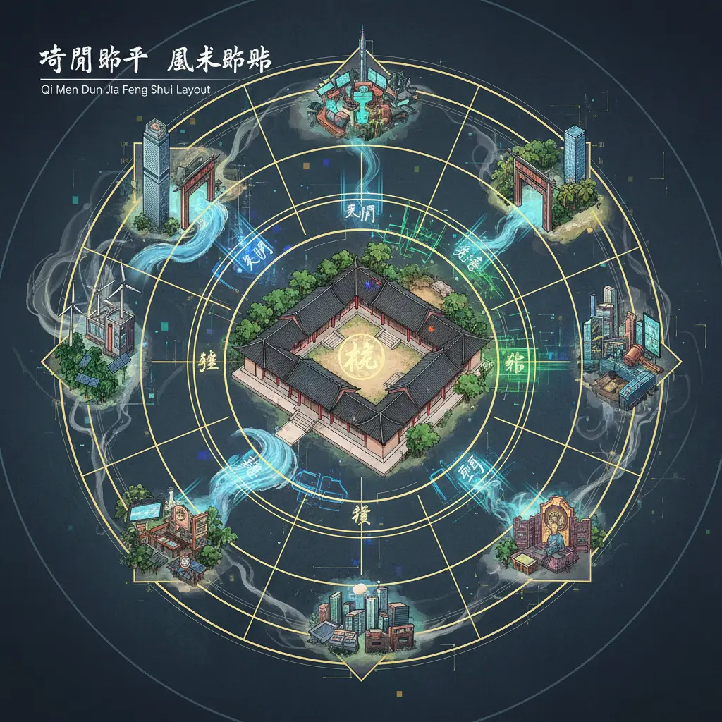 奇門遁甲 - 風水佈局