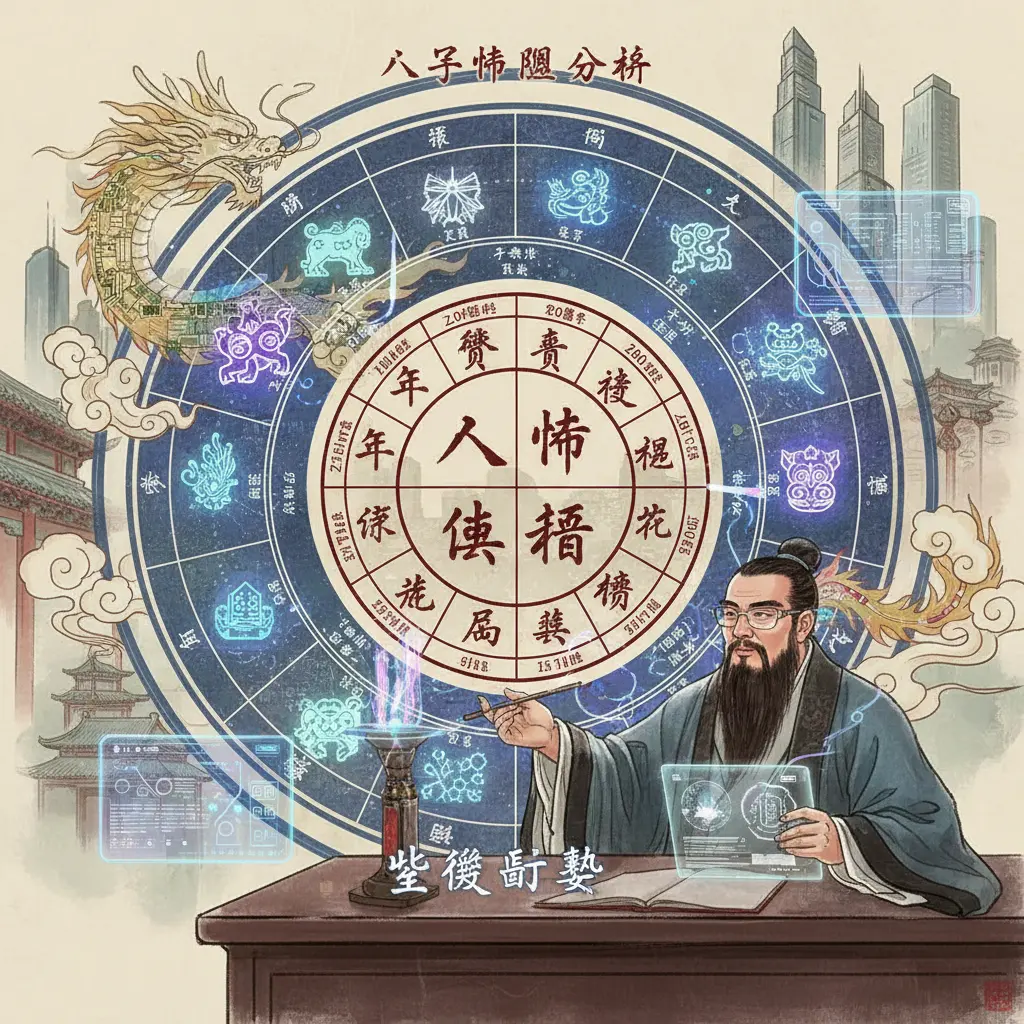 紫微鬥數 - 八字命盤分析