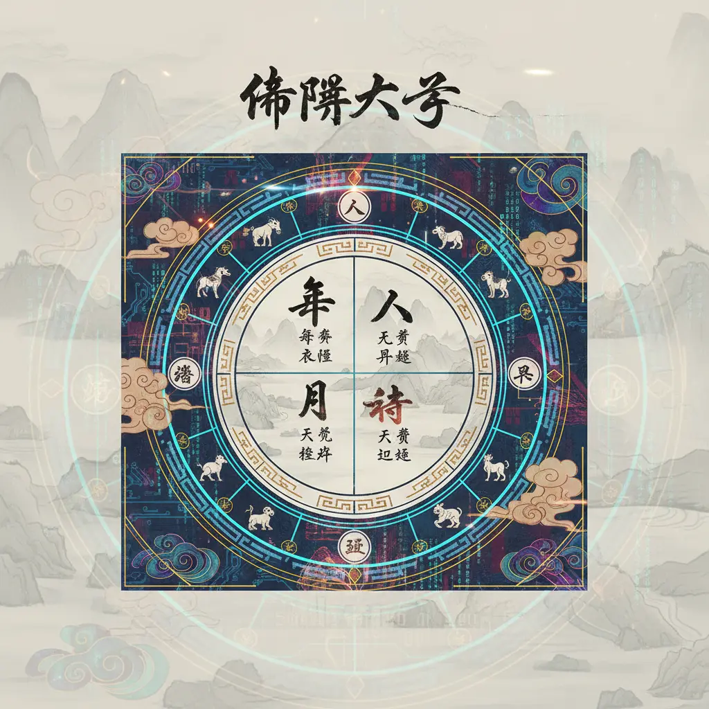 命盤八字 - 八字排盤