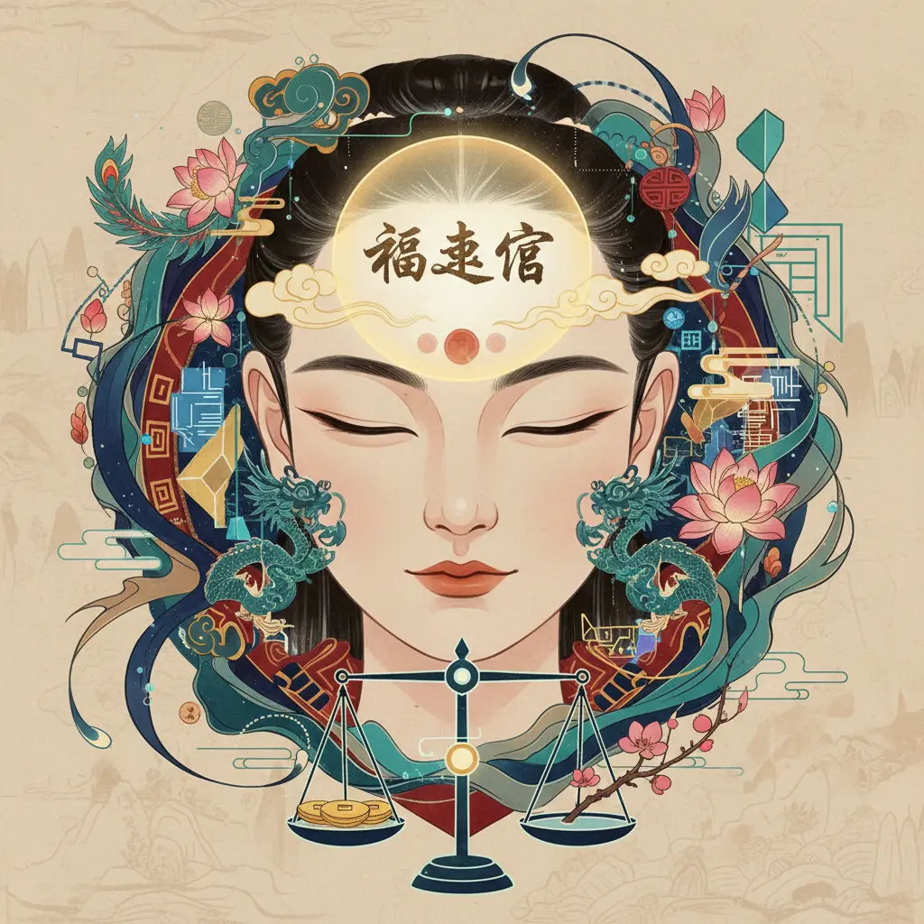 面相學 - 福德宮