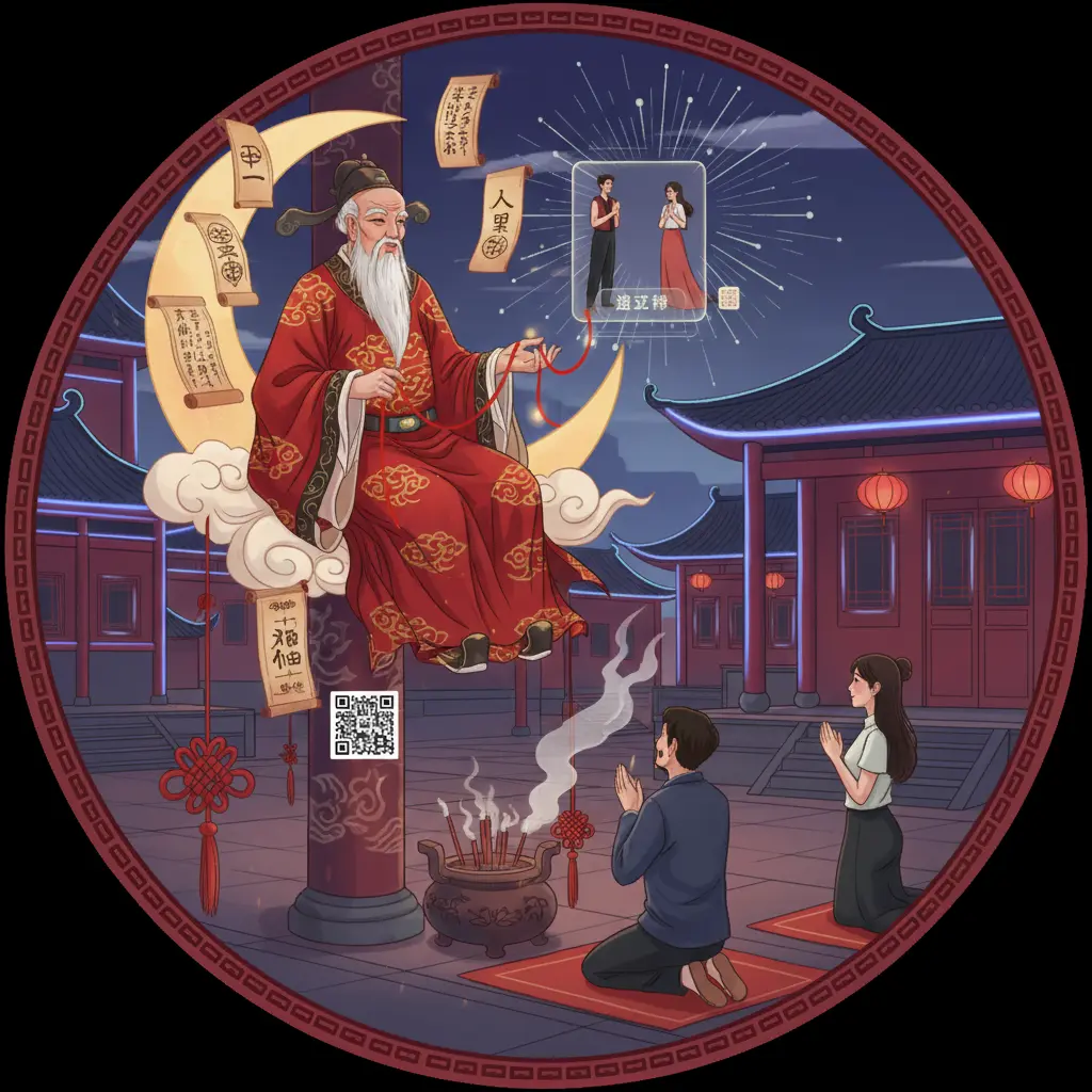 道教問神 - 月老