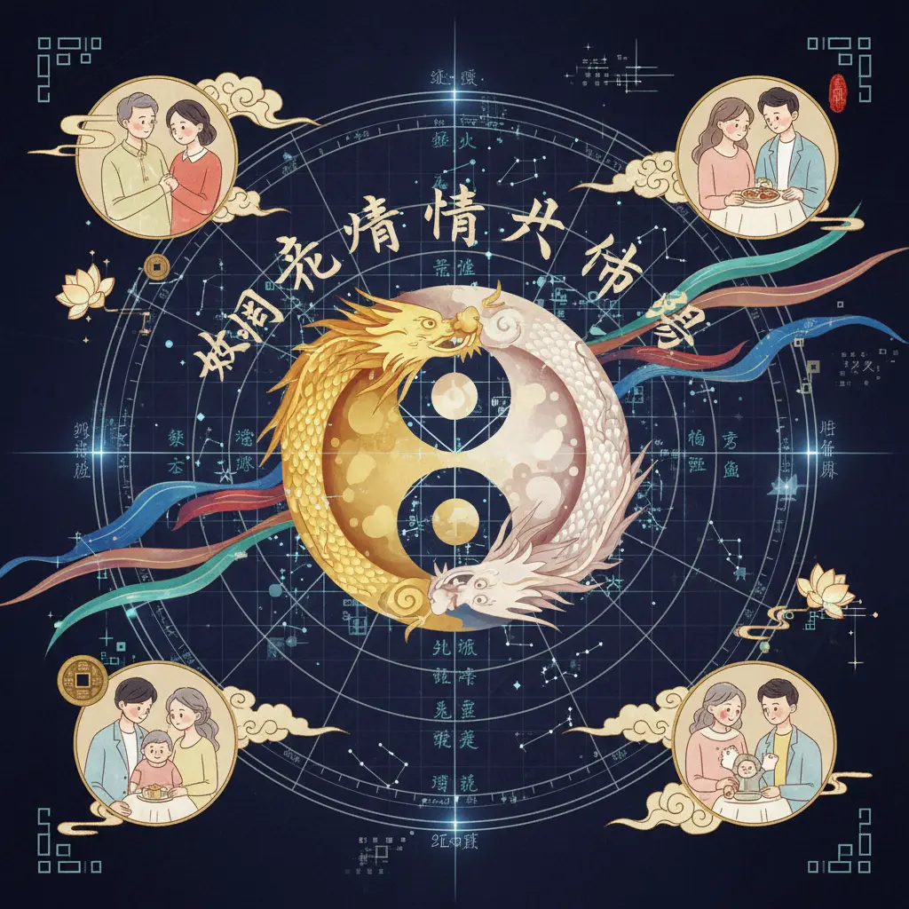 八字命盤 - 婚姻愛情