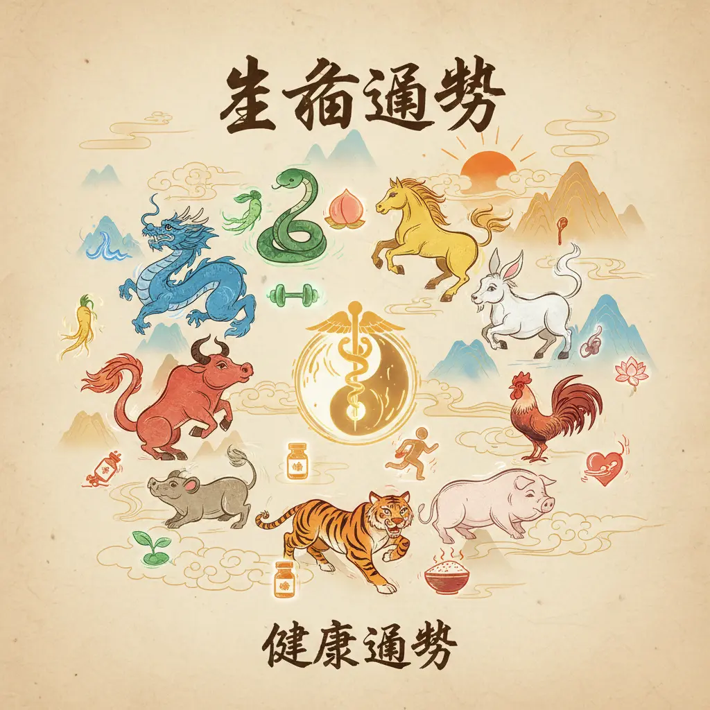 健康運勢 - 生肖運勢