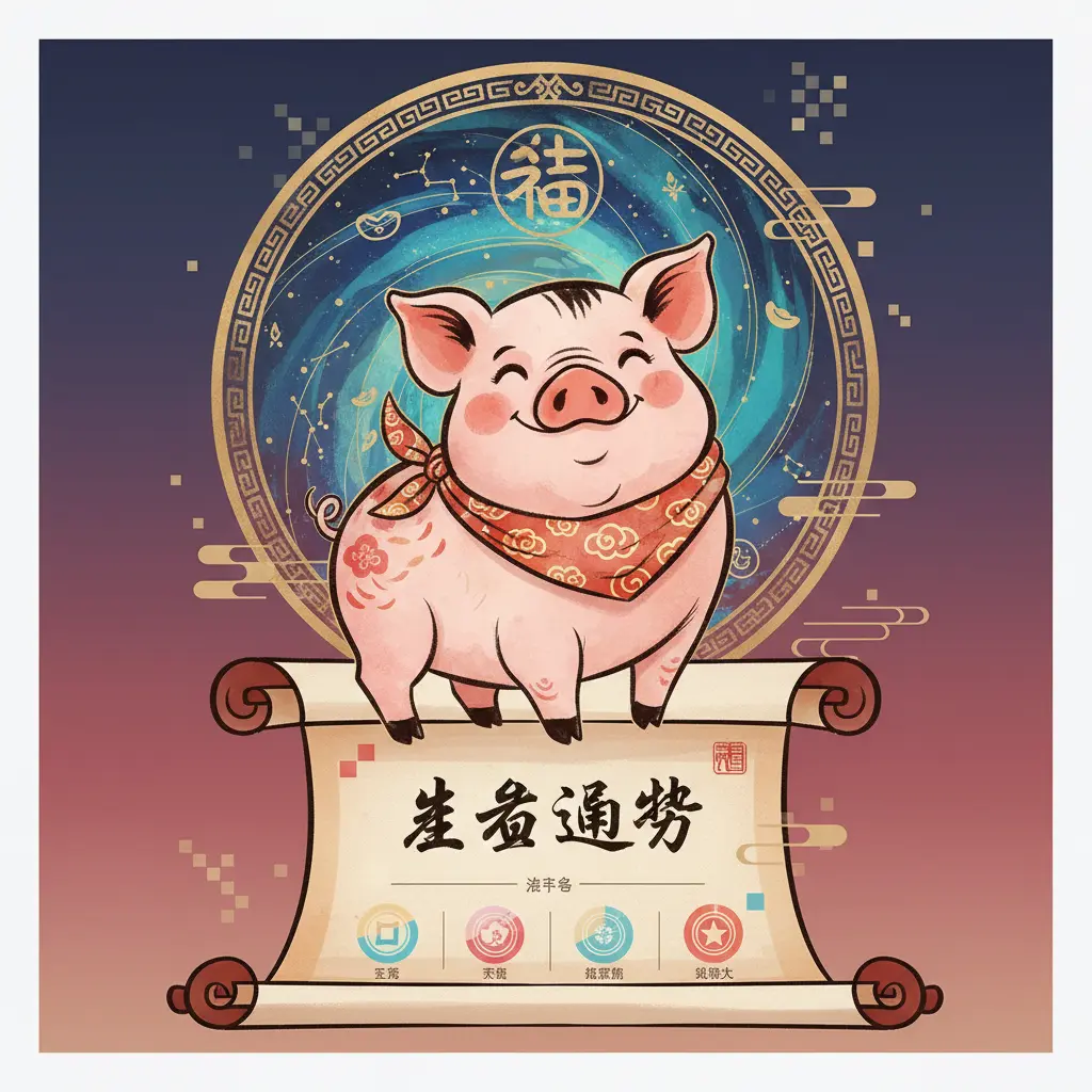 生肖運勢 - 生肖豬
