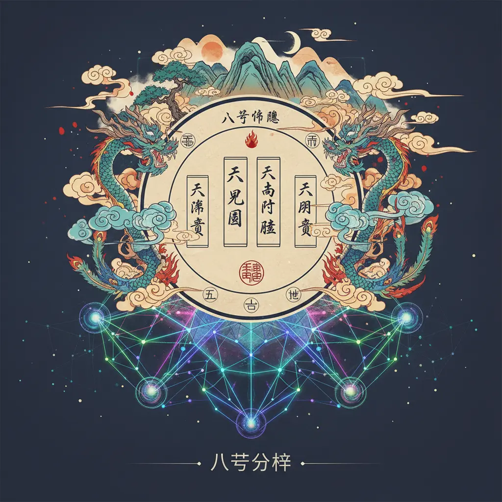 八字分析 - 八字命盤
