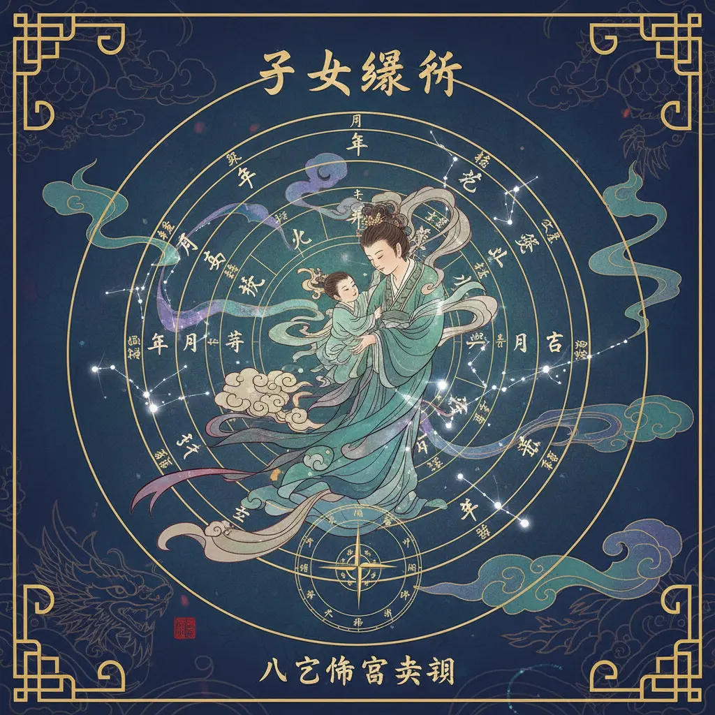 八字命宮查詢 - 子女緣份