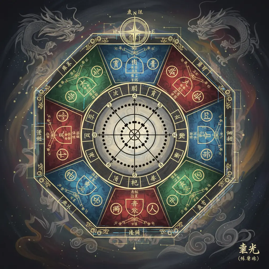 奇門遁甲 - 河圖