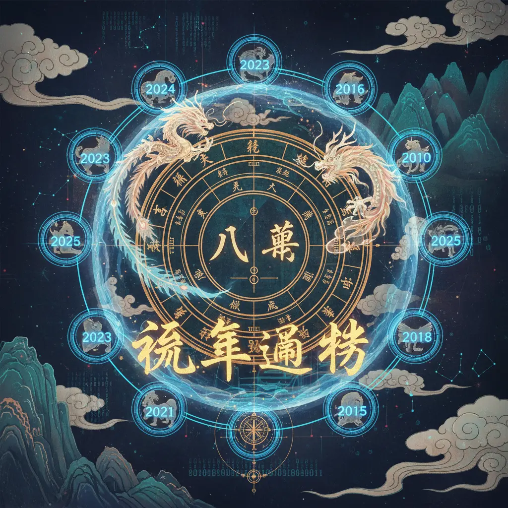 八字盤 - 流年運勢
