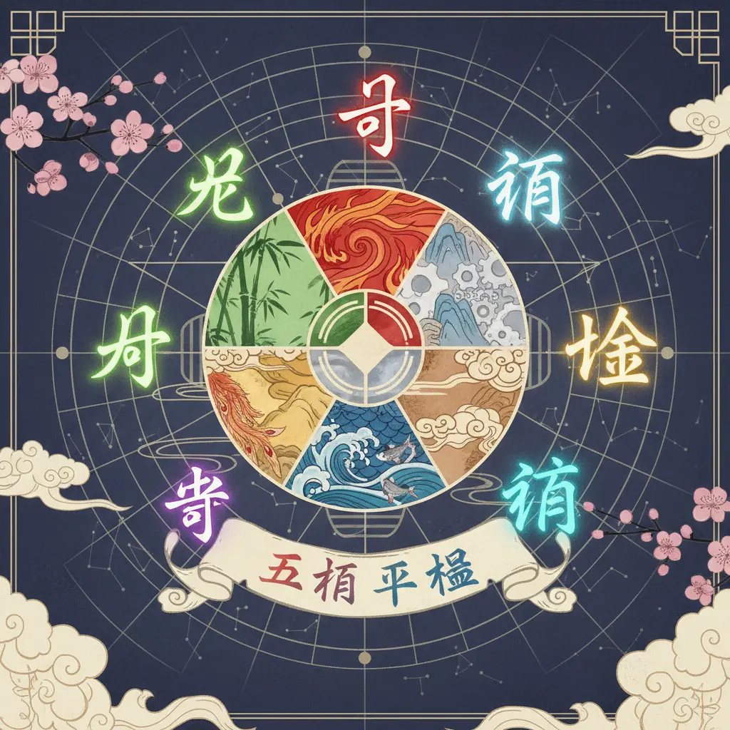 五行平衡 - 八字五行