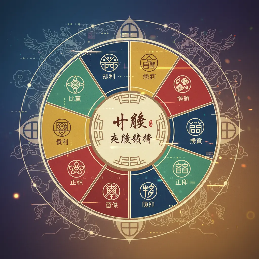 玄燊師傅 - 十神系統