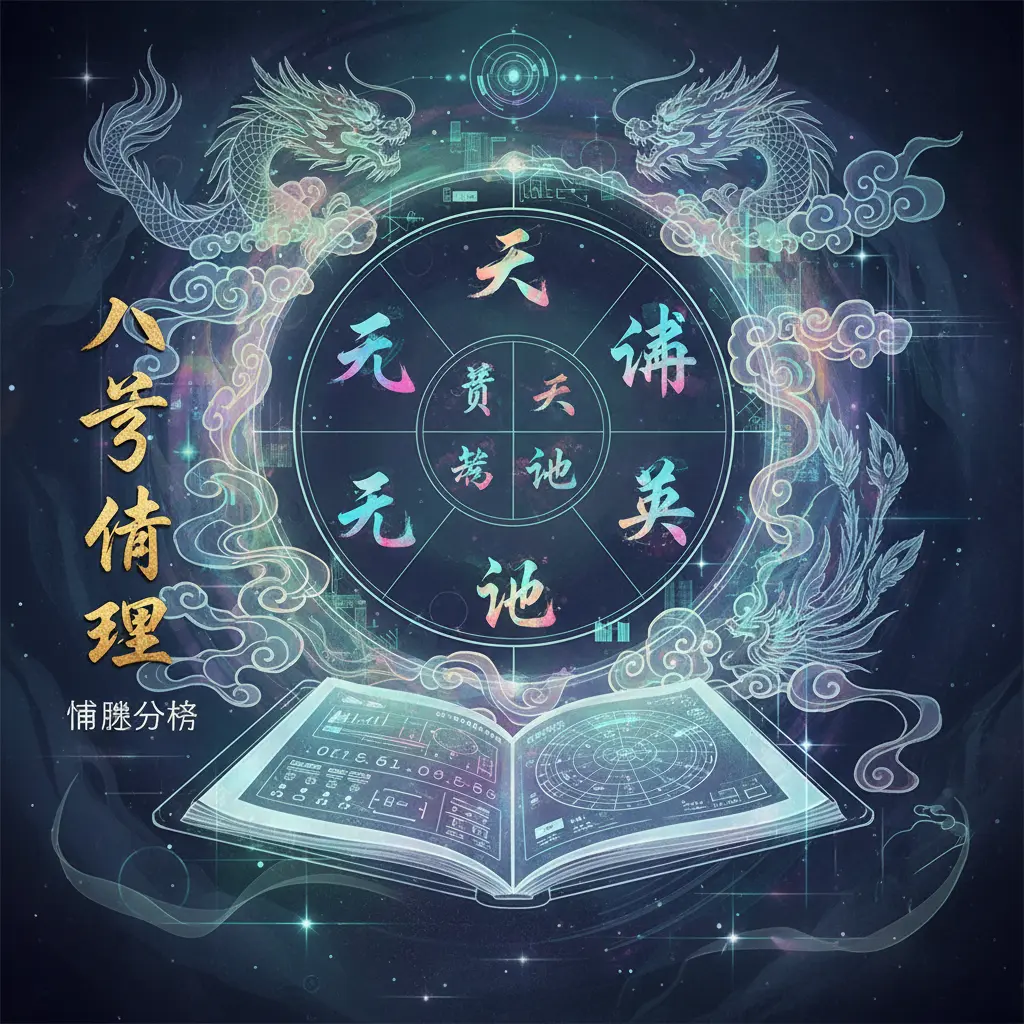 八字命理 - 八字命盤
