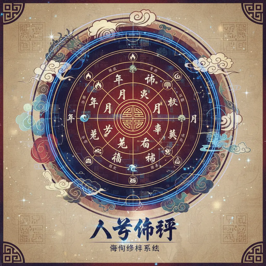 八字命評 - 八字命盤