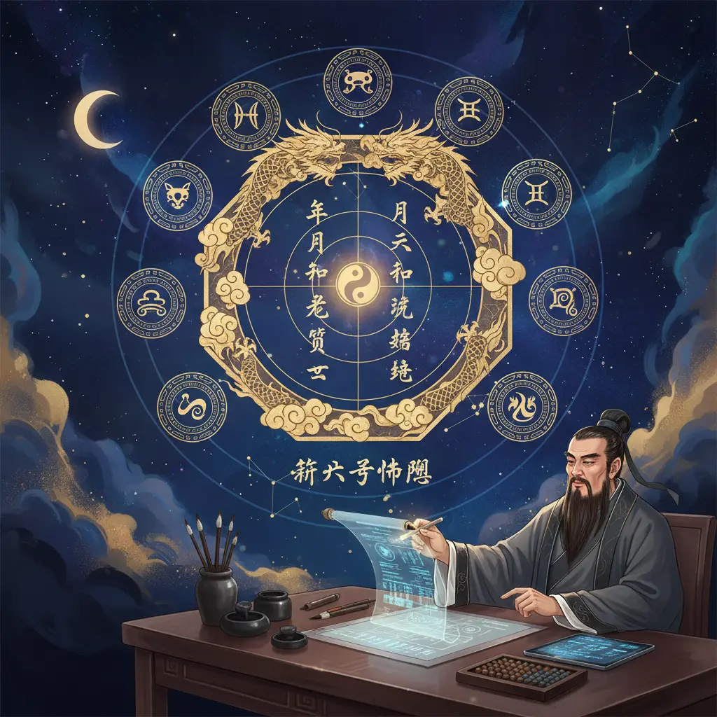 算八字命盤 - 八字命盤