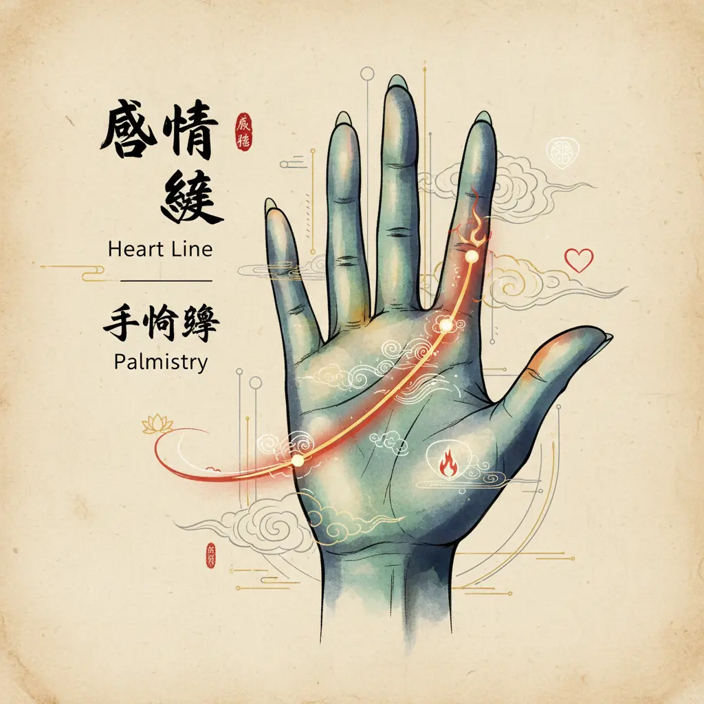 手相學 - 感情線