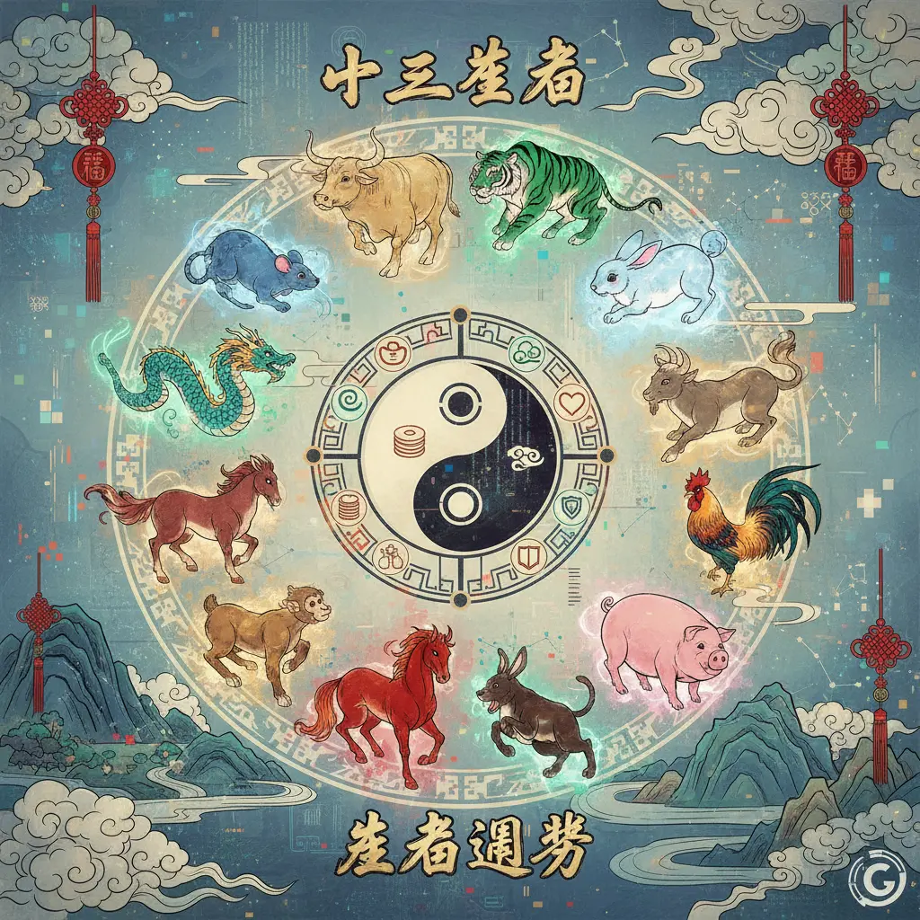生肖運勢 - 十二生肖