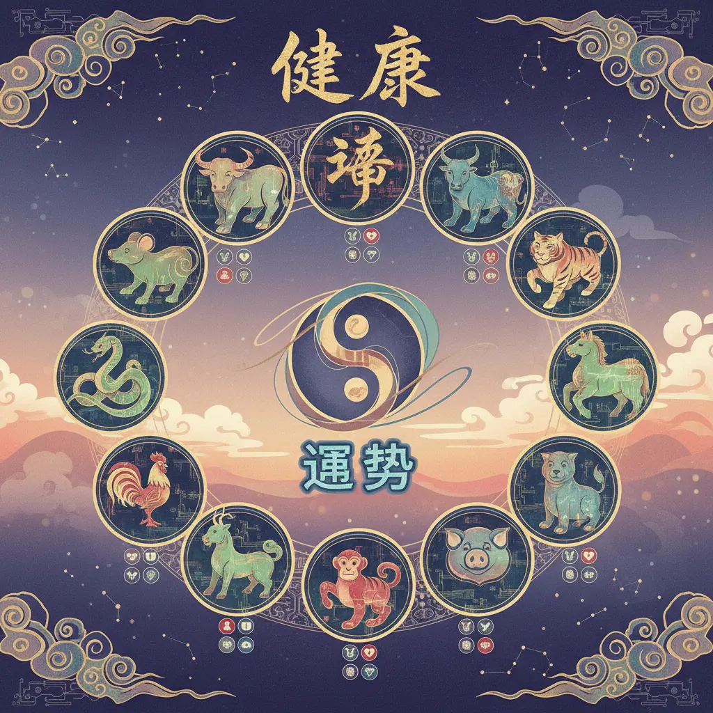 健康運勢 - 十二生肖