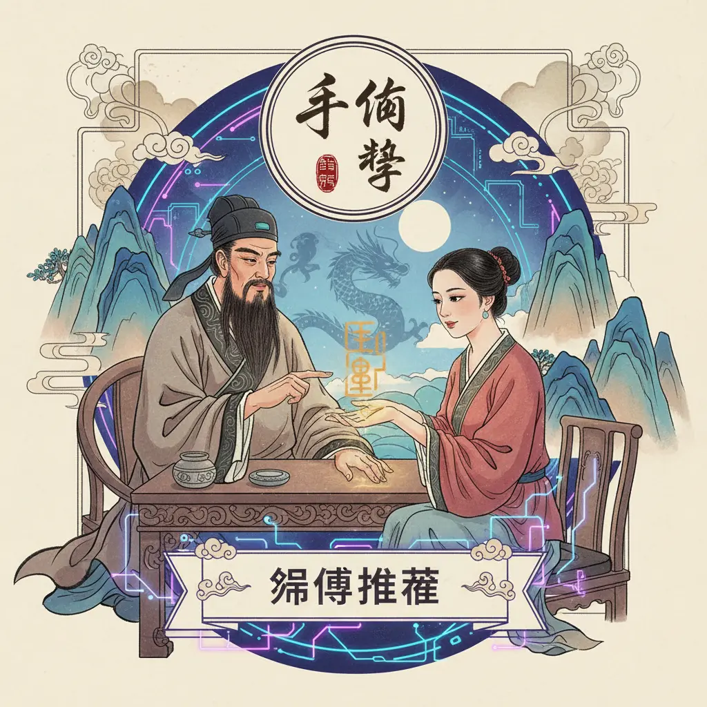 算命師傅推薦 - 手相學