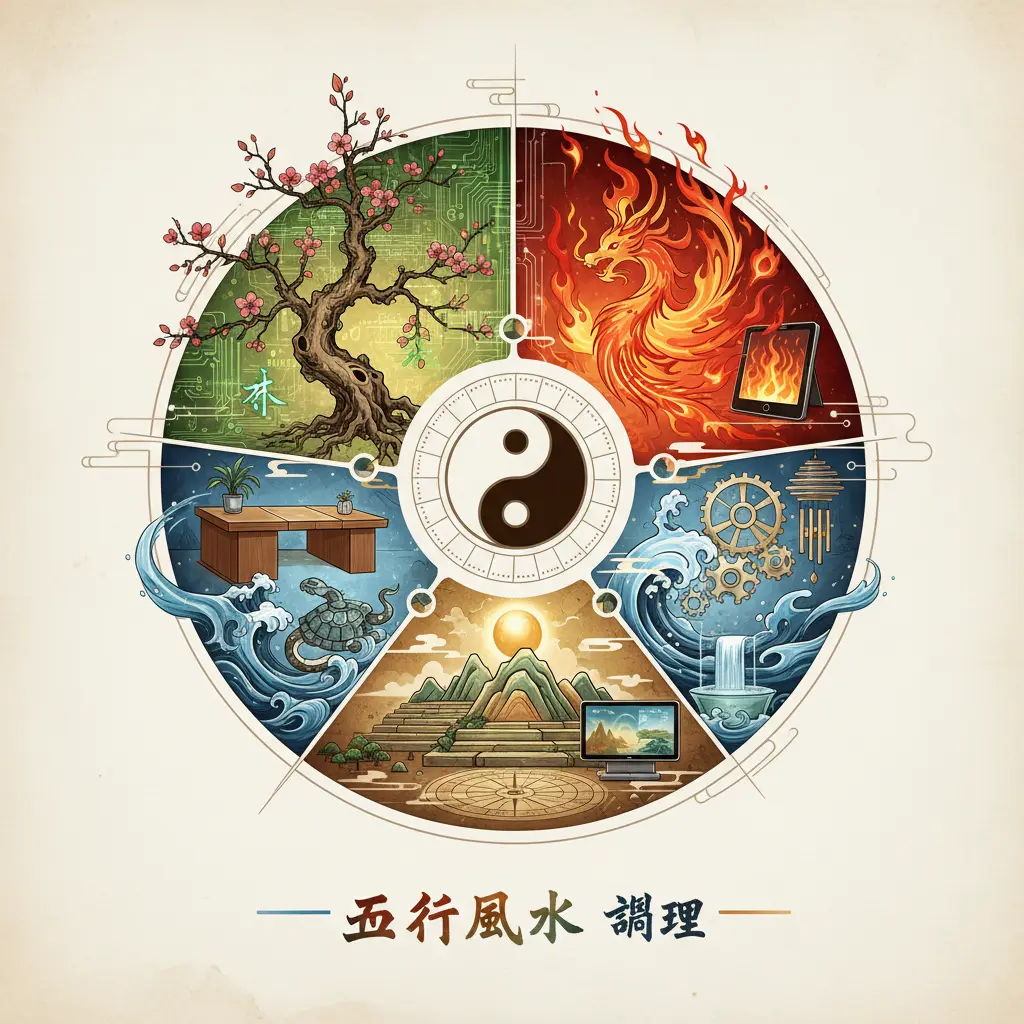 風水調理 - 五行