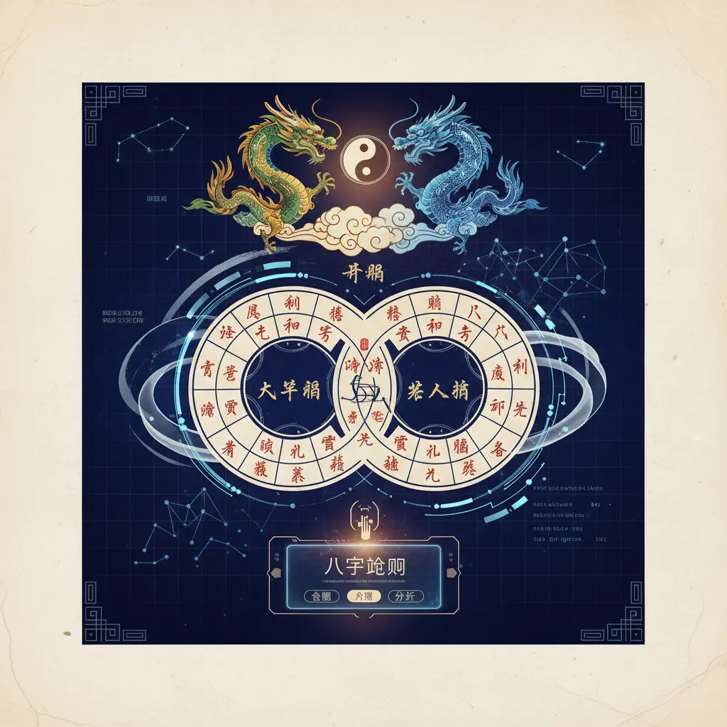 八字查詢 - 八字合盤