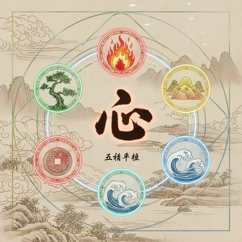 五行平衡 - 心