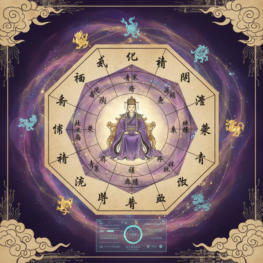 八字命盤 - 紫微鬥數