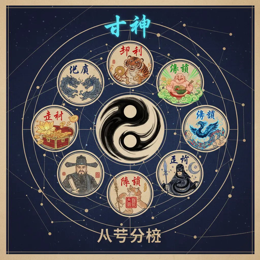 八字分析 - 十神