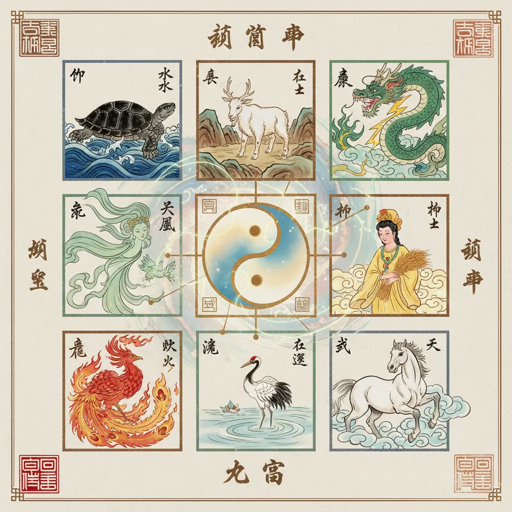 奇門遁甲 - 九宮