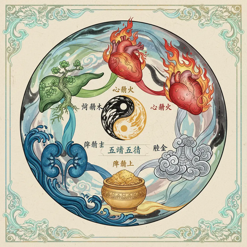 五行 - 五臟