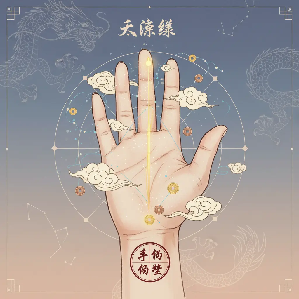 手相學 - 太陽線