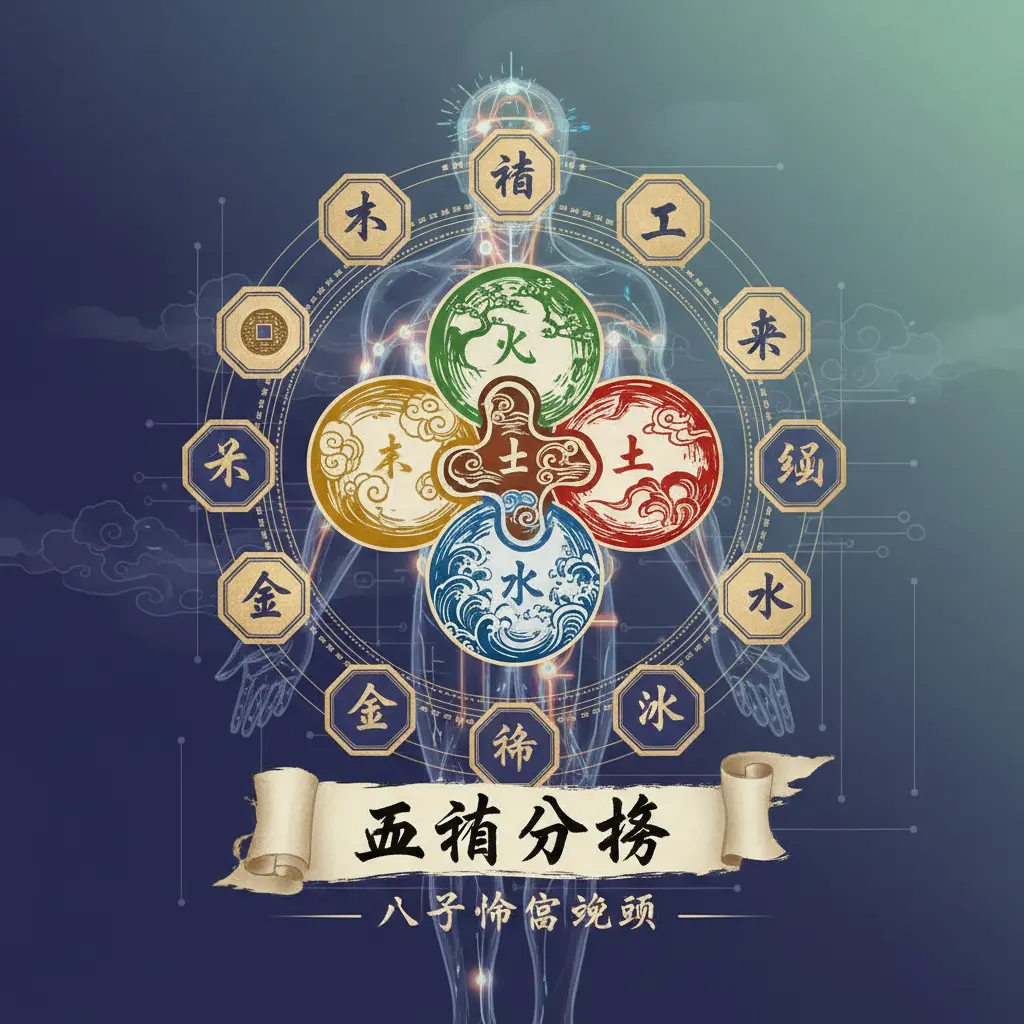 八字命宮查詢 - 五行分析