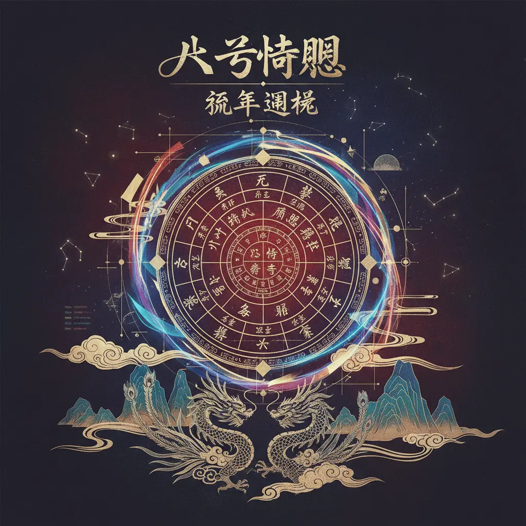 流年運程 - 八字命盤