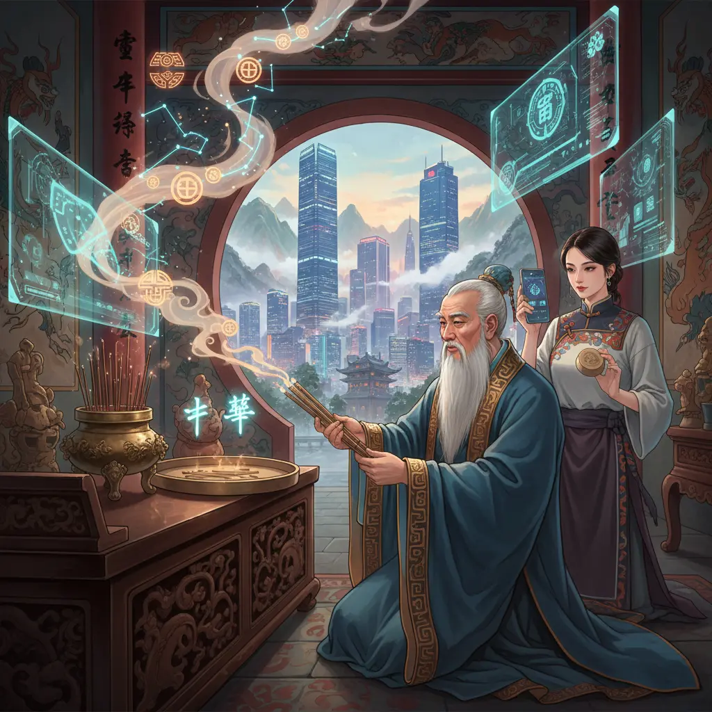 道教問神 - 求籤