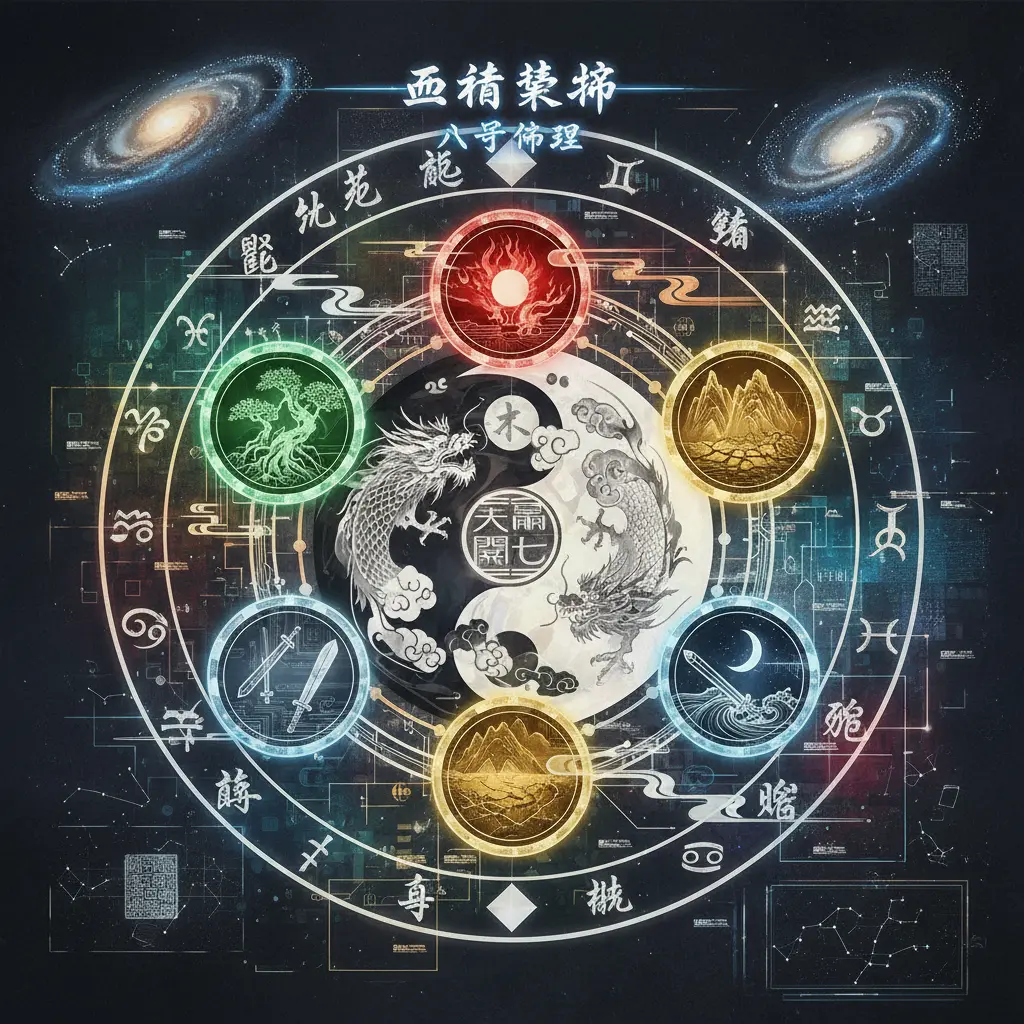 八字命理 - 五行結構