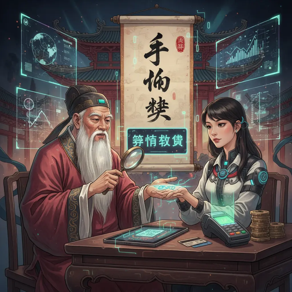 算命收費 - 手相學