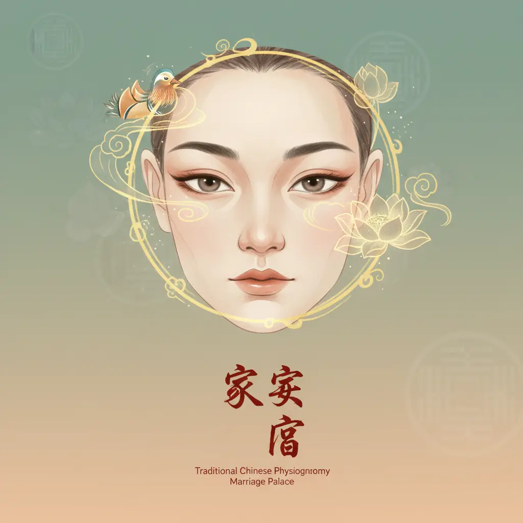 面相學 - 夫妻宮