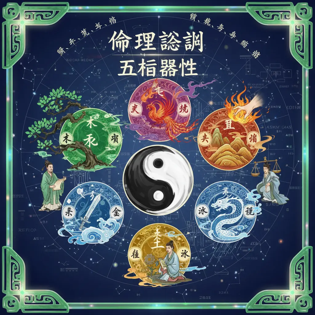 命理諮詢 - 五行屬性
