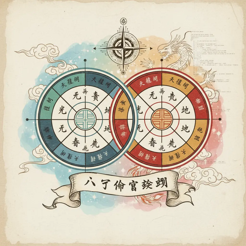 八字命宮查詢 - 八字合盤