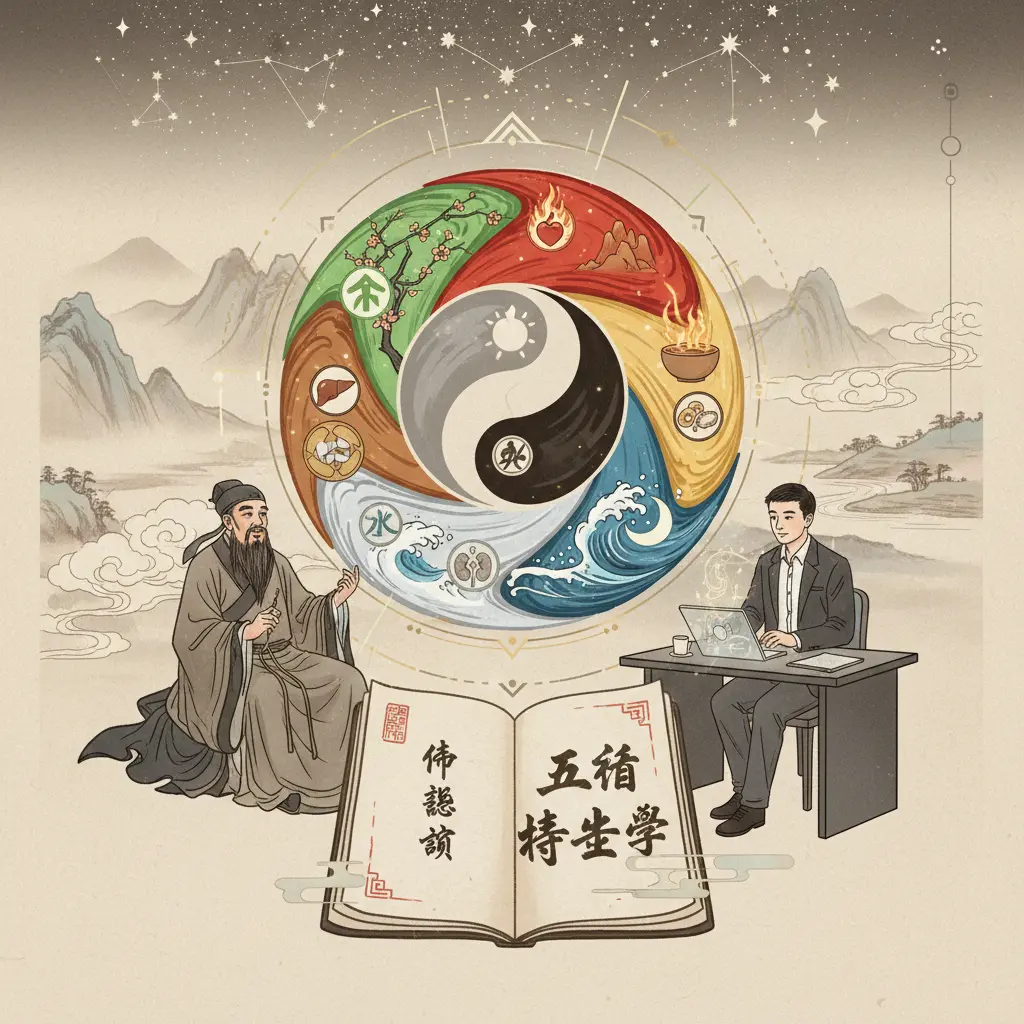 命理諮詢 - 五行養生學