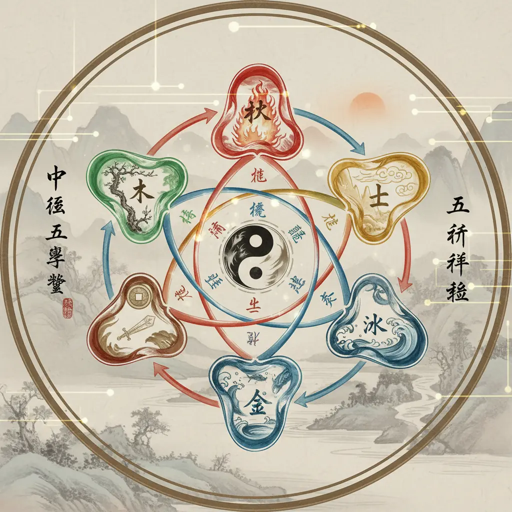 五行平衡 - 中醫五行學說