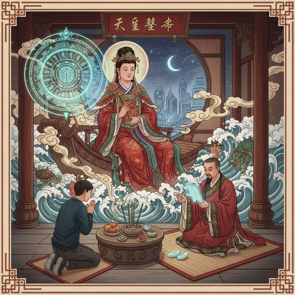 道教問神 - 媽祖