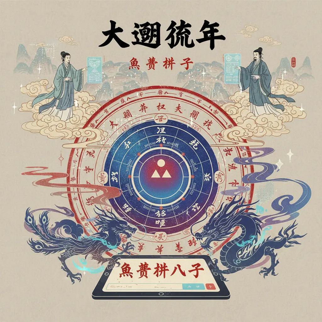 免費排八字 - 大運流年