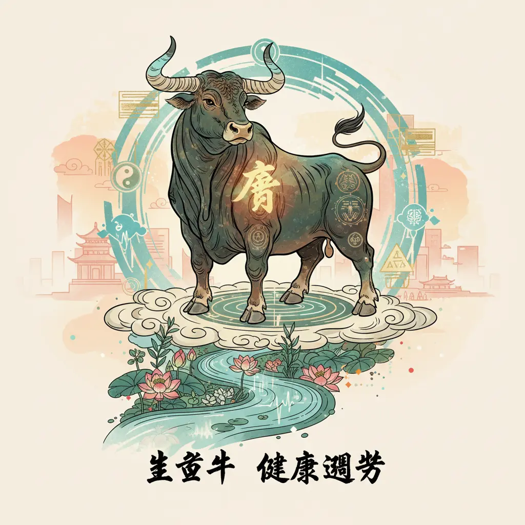 健康運勢 - 生肖牛