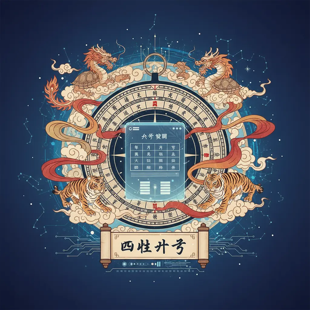 八字 查詢 - 四柱八字